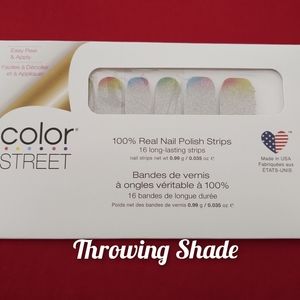 Color Street Throwing Shade Nail Strips - NWT